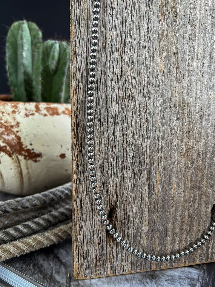 Hansford 30" Sterling Silver Necklace - Lunabelle West