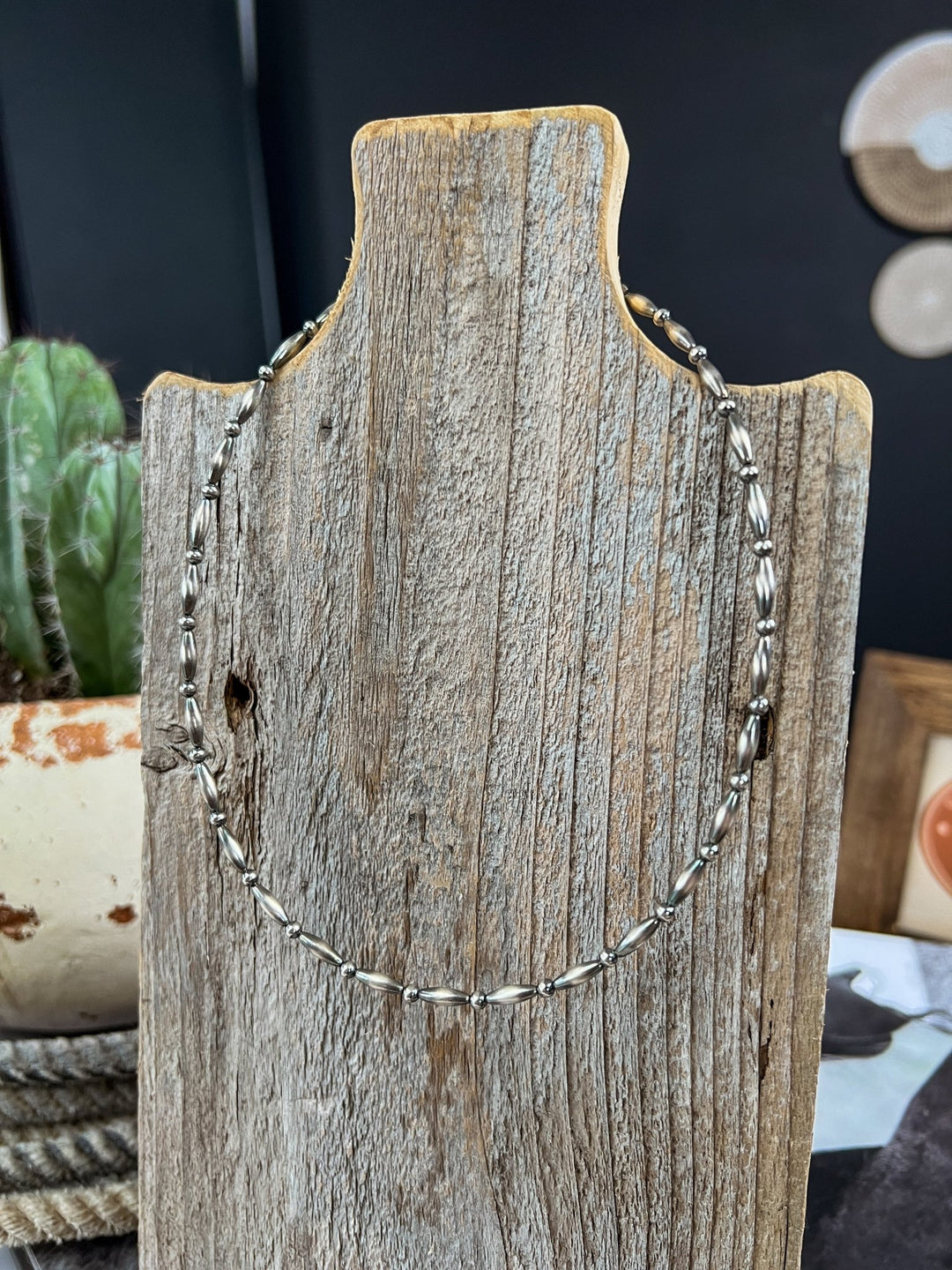 Emmet 14" Sterling Silver Necklace - Lunabelle West