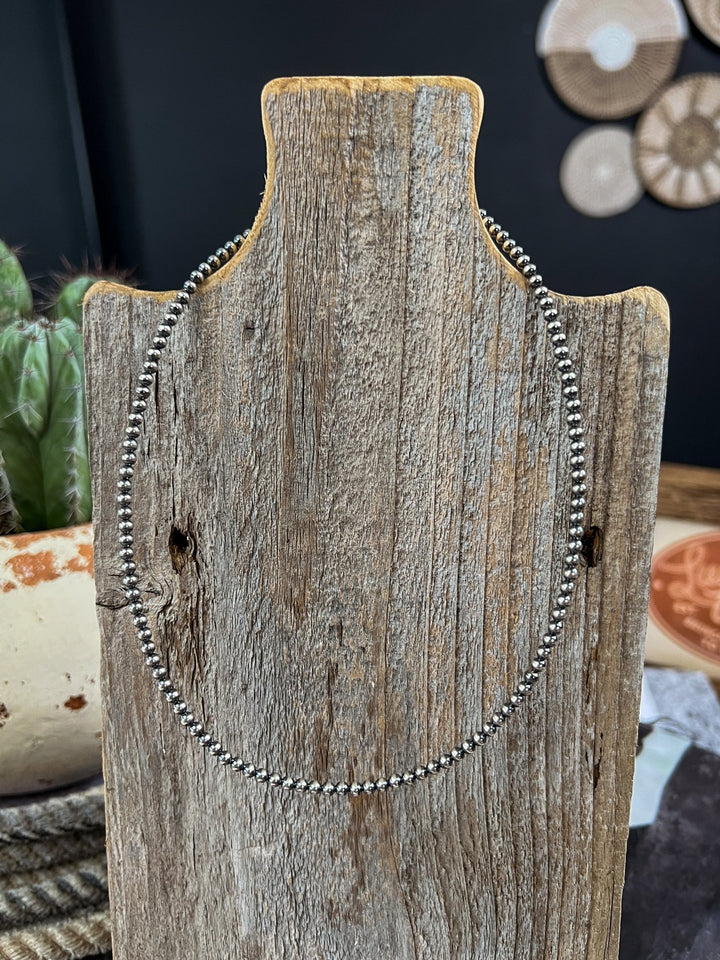 Elkhart 14" Sterling Silver Necklace - Lunabelle West