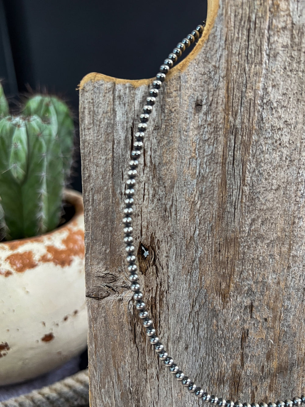 Elkhart 14" Sterling Silver Necklace - Lunabelle West