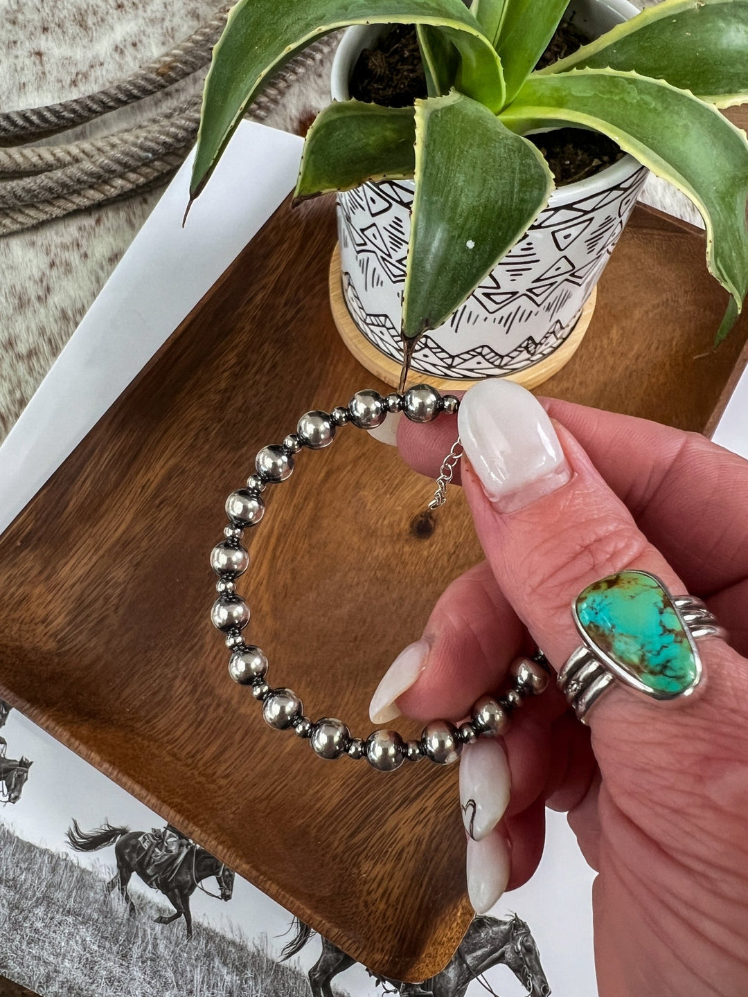 Cassidy Sterling Silver Bracelet - Lunabelle West