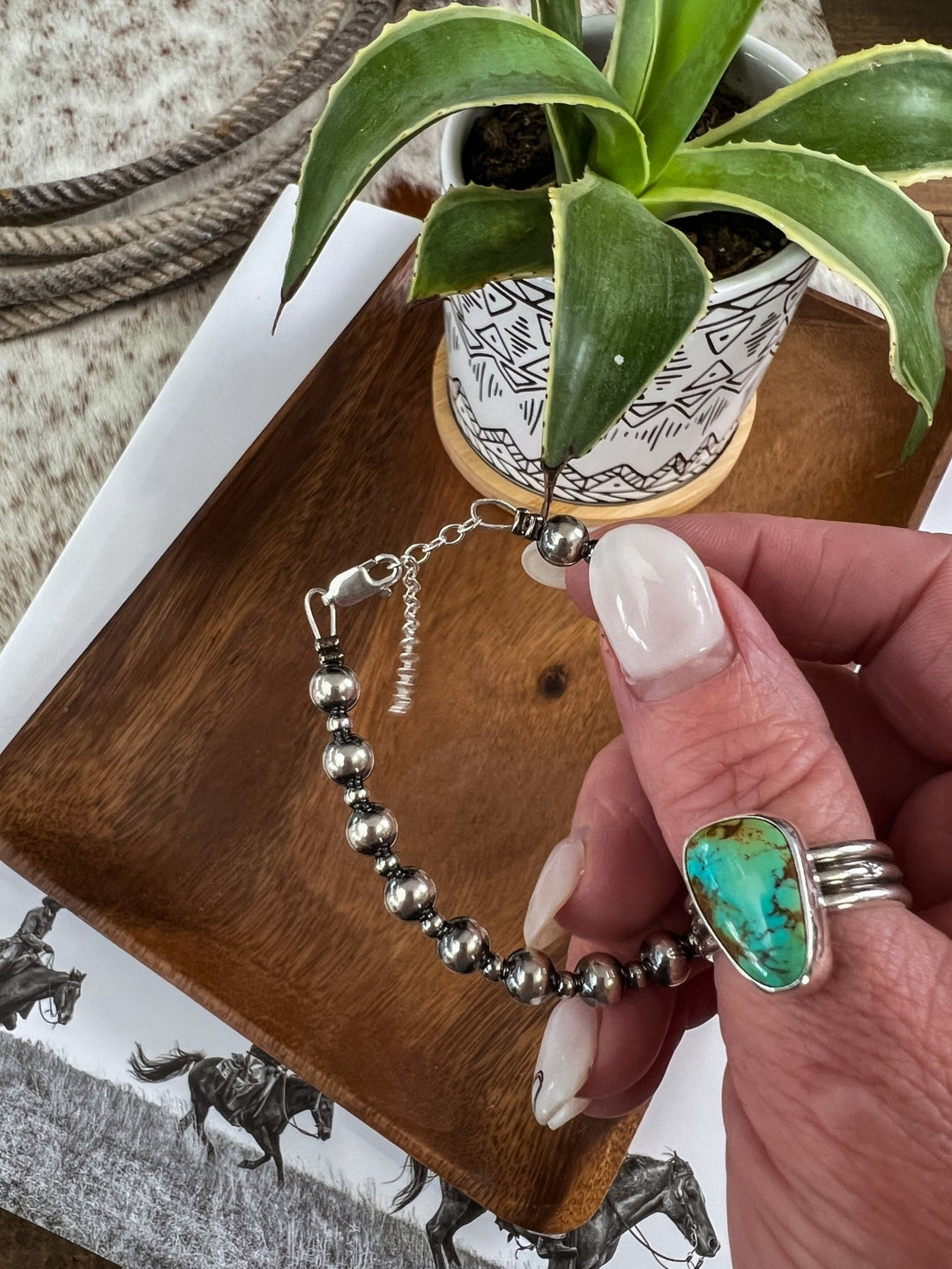 Cassidy Sterling Silver Bracelet - Lunabelle West