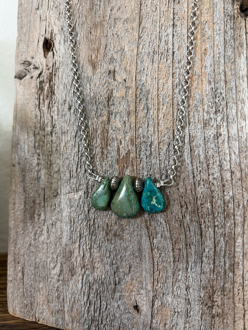 Jennings Teardrop Necklace - Lunabelle West