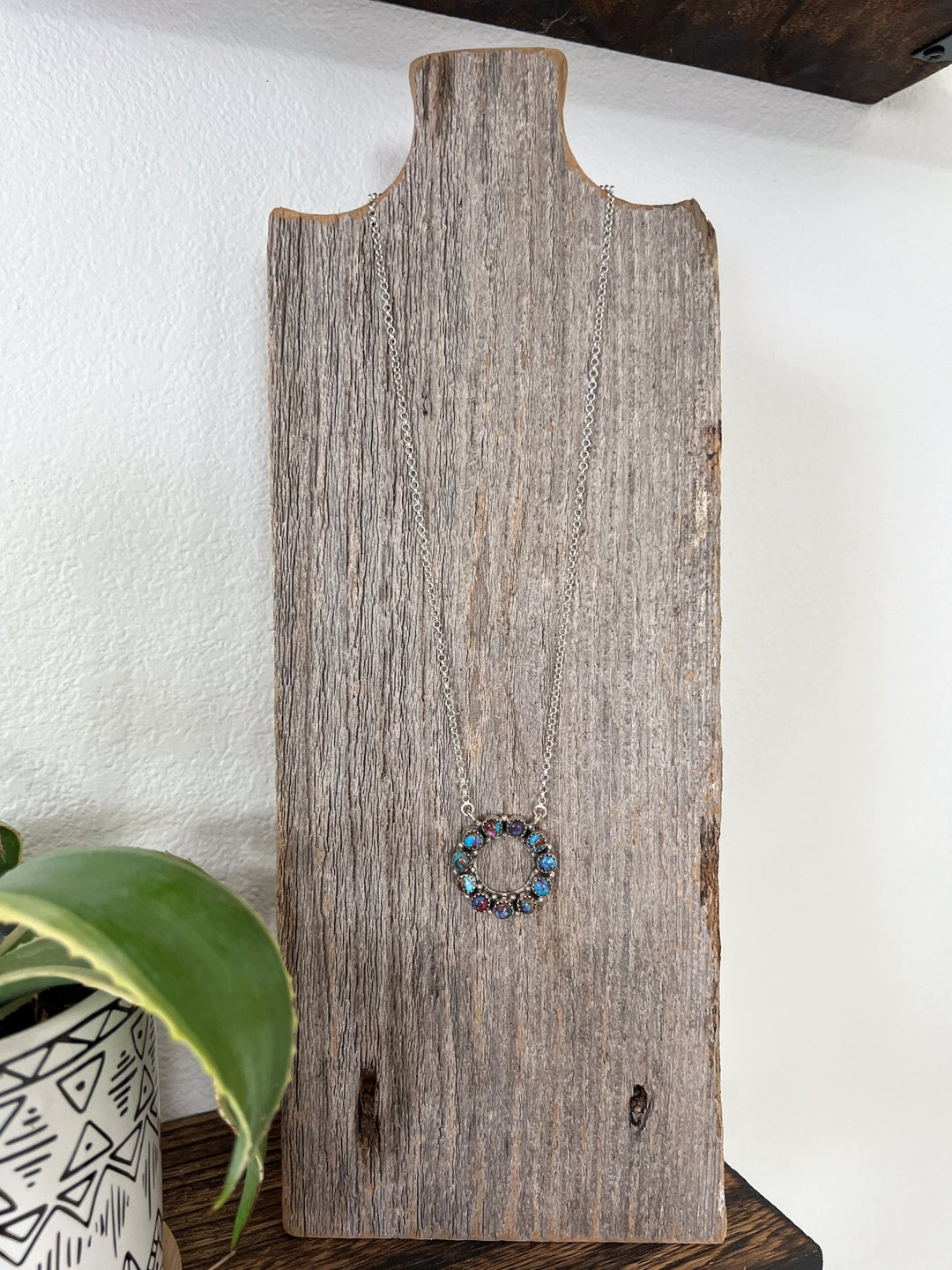 Iris Purple Mohave Necklace - Lunabelle West