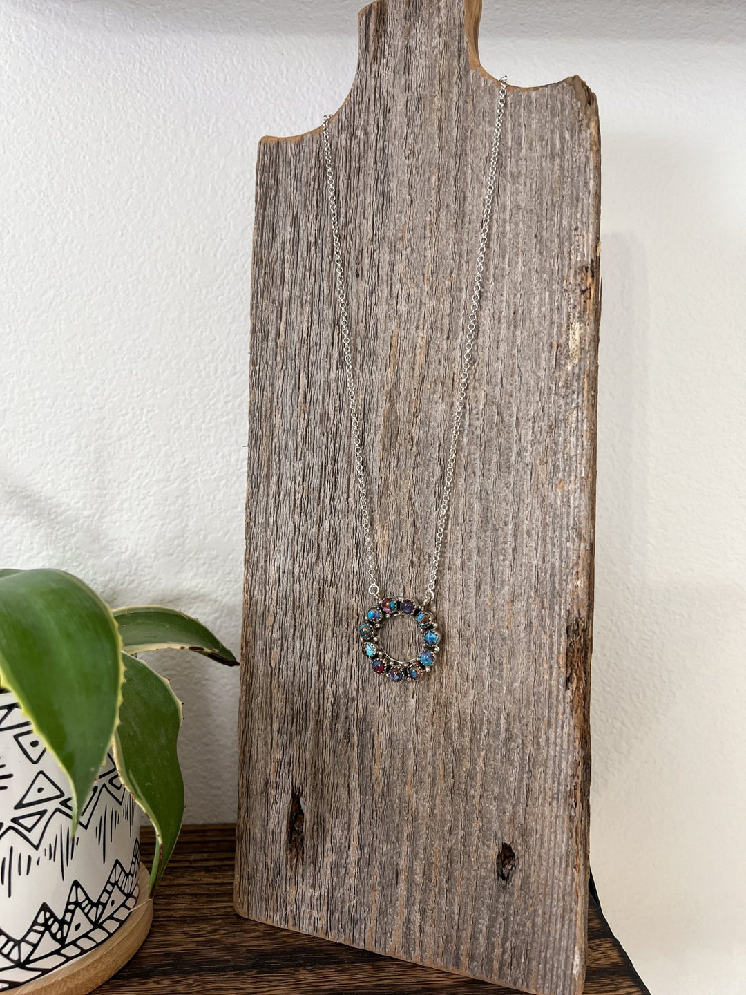 Iris Purple Mohave Necklace - Lunabelle West