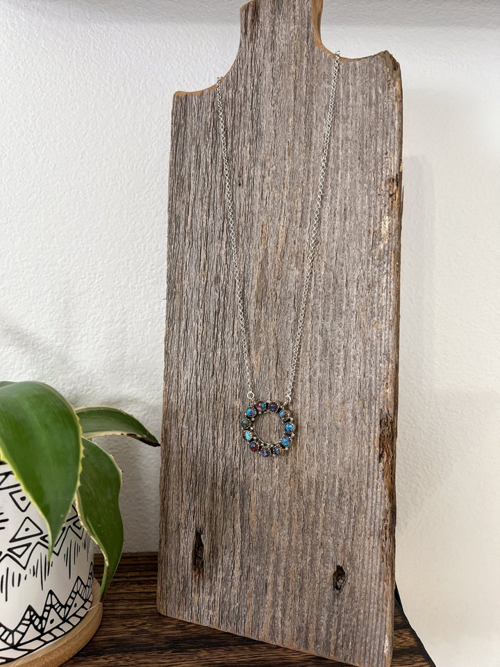 Iris Purple Mohave Necklace - Lunabelle West