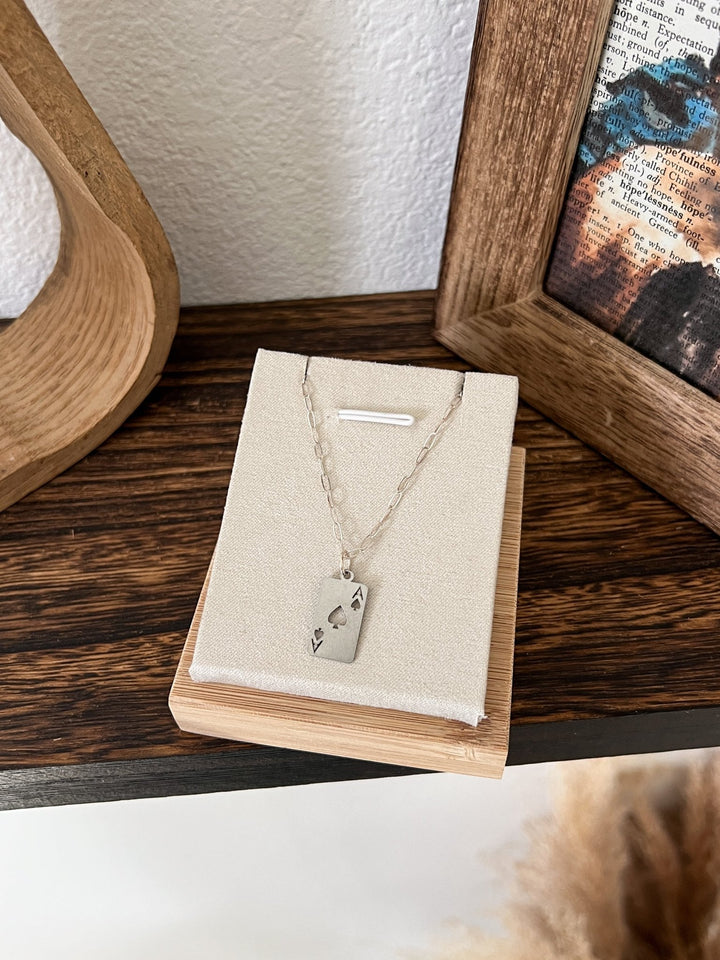 Ace of Hearts Necklace - Lunabelle West