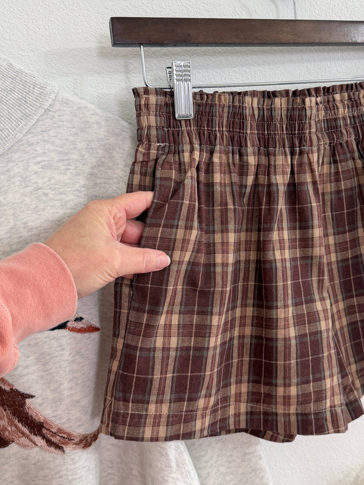 Frankie Plaid Shorts