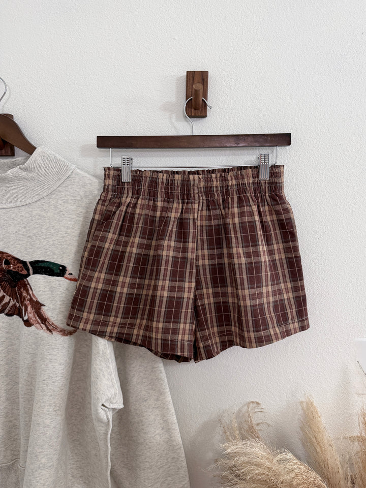 Frankie Plaid Shorts
