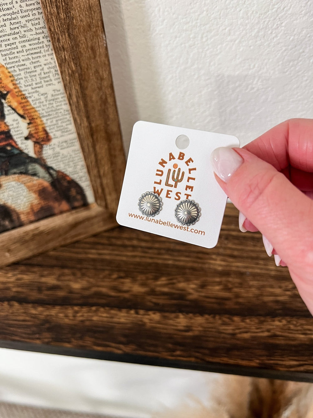 Jonah Sterling Silver Earrings - Lunabelle West