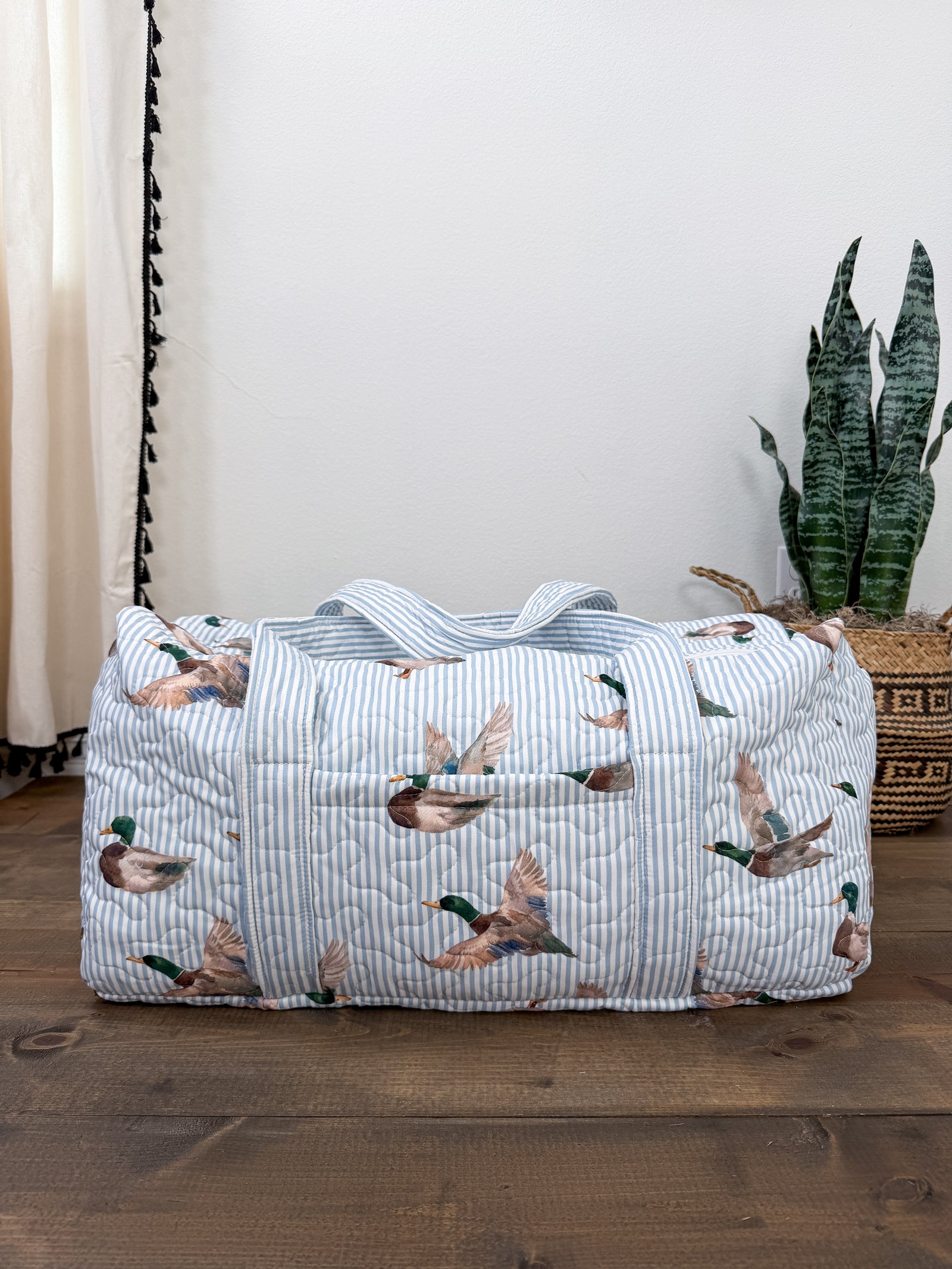 Mallard Quilted Duffle Bag