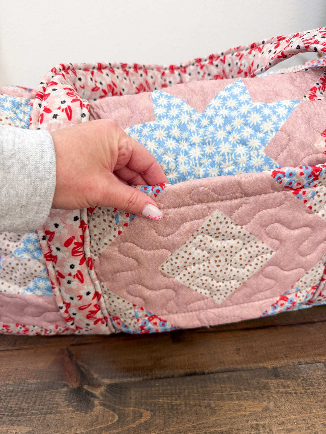 Adeline Quilted Duffle Bag
