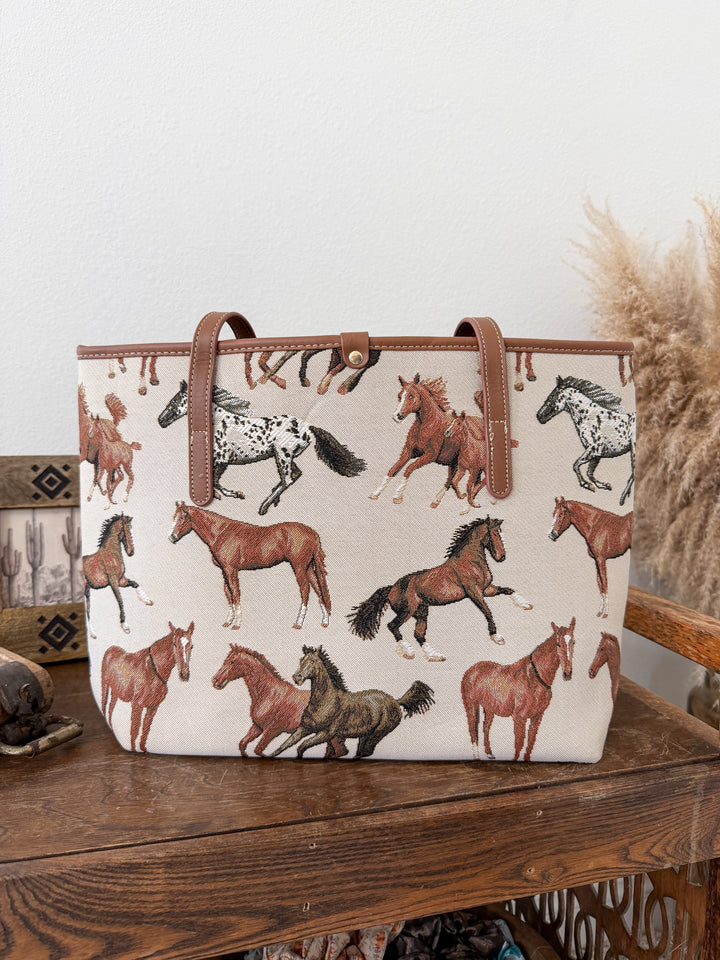 Ranch Runner Shoulder Tote Bag