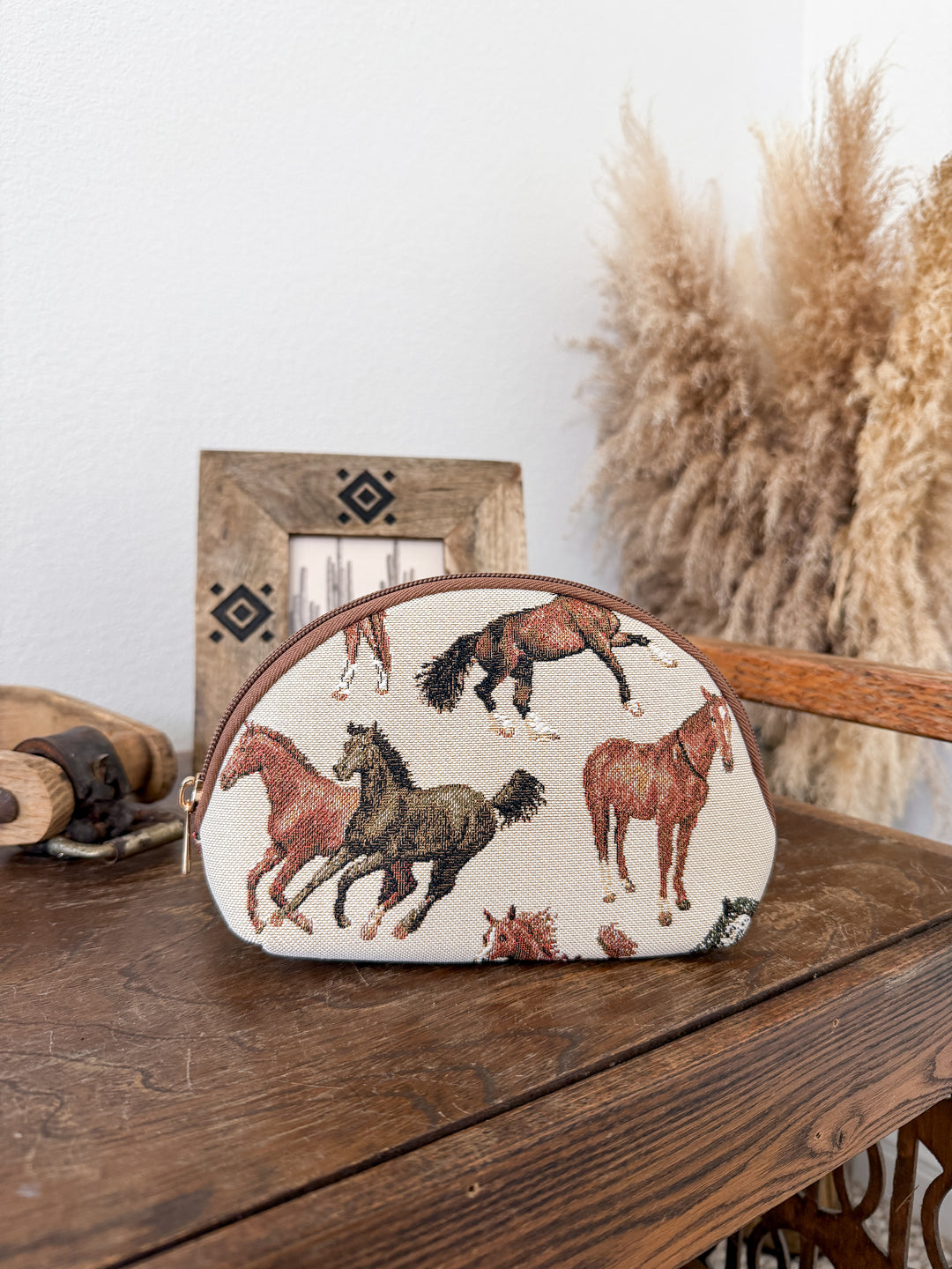 Prairie Pony Makeup Bag