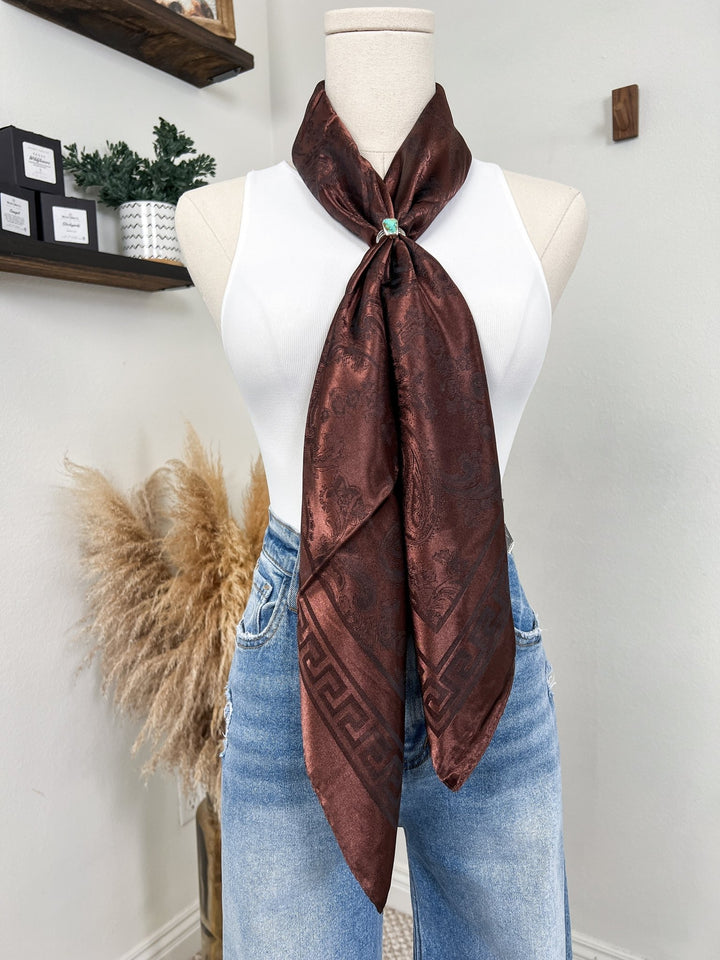 Mahogany Wild Rag - Lunabelle West