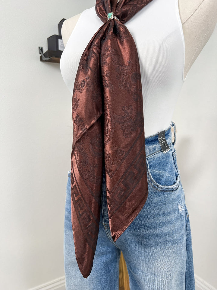 Mahogany Wild Rag - Lunabelle West