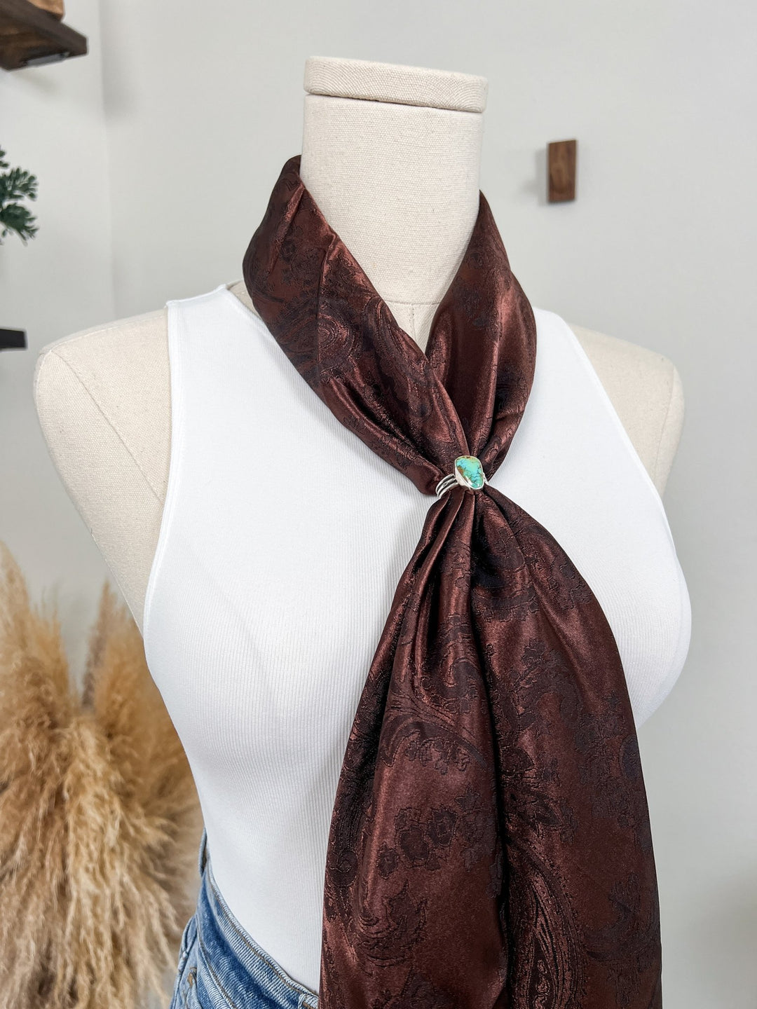 Mahogany Wild Rag - Lunabelle West