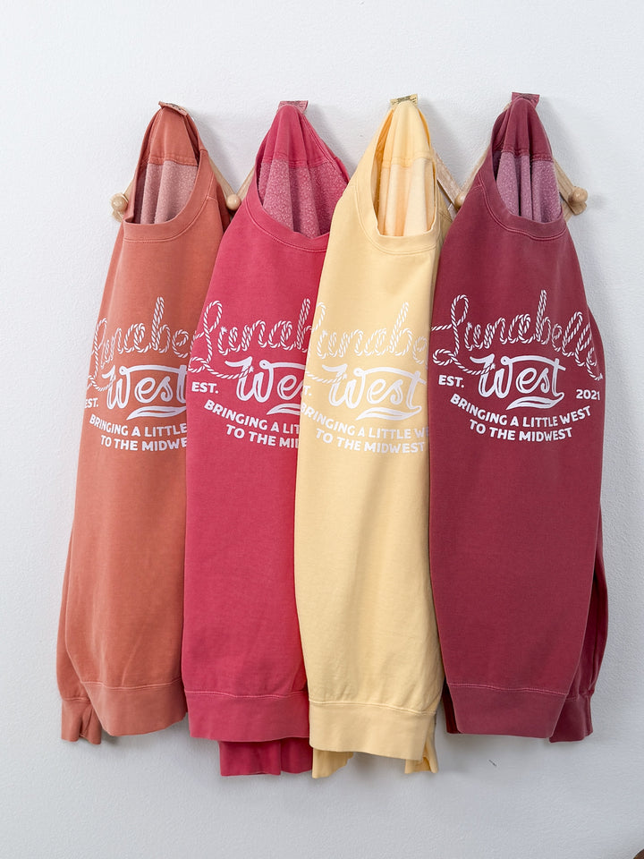 Mesa Sunsets Logo Crewnecks