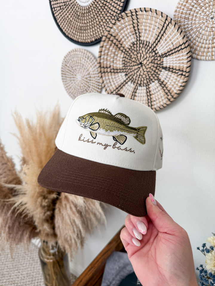 Kiss My Bass Trucker Hat
