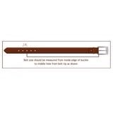 Matteson Tooled Belt - Lunabelle West